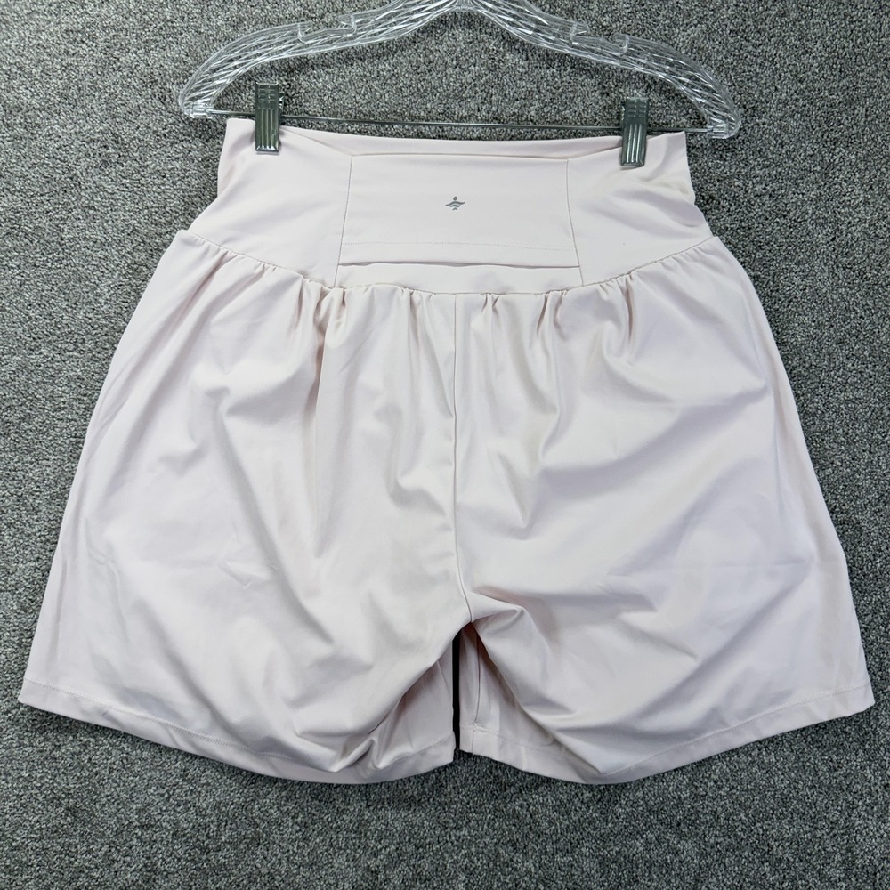 Halara SoftlyZero Airy Shorts Womens Large Pink 6in Lined Athletic Running Gym - Picture 8 of 9
